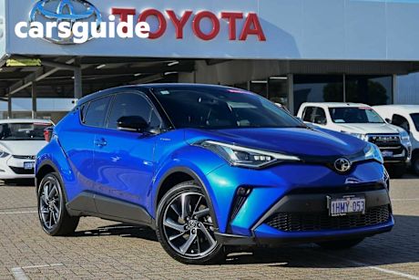Blue 2022 Toyota C-HR Wagon Koba (awd)