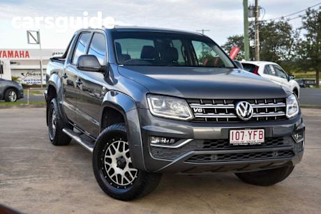 Grey 2018 Volkswagen Amarok Dual Cab Utility V6 TDI 550 Ultimate