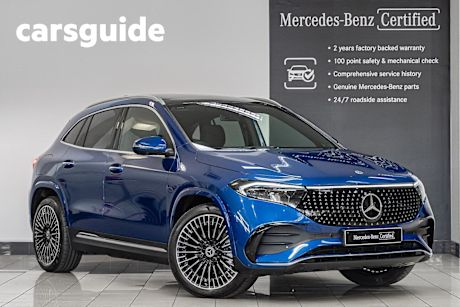 Blue 2024 Mercedes-Benz EQA250 Wagon +