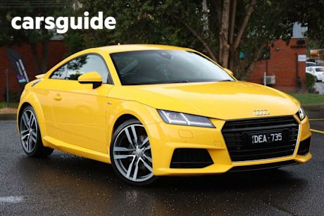 Yellow 2015 Audi TT Coupe 2.0 Tfsi Sport