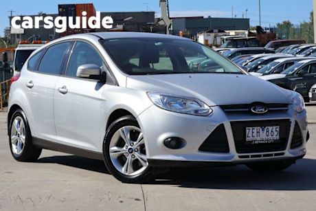 Silver 2012 Ford Focus Hatchback Trend