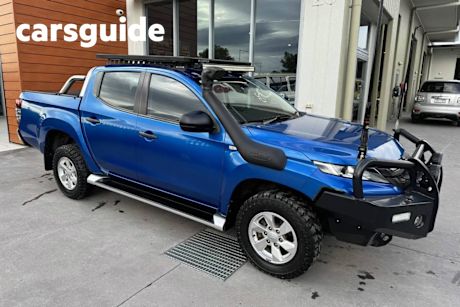 Blue 2021 Mitsubishi Triton Ute Tray GLX +