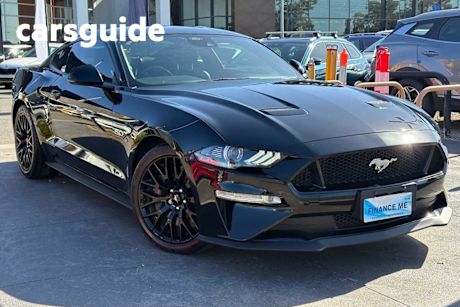 Black 2021 Ford Mustang Fastback GT 5.0 V8