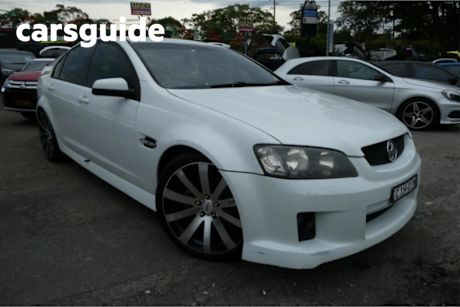 White 2008 Holden Commodore Sedan SV6