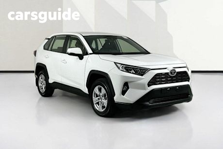 White 2019 Toyota RAV4 Wagon GX (2WD)