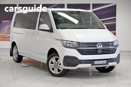 White 2023 Volkswagen Multivan Wagon Comfortline Premium TDI340 LWB