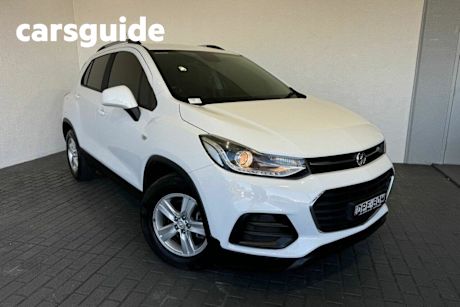 White 2017 Holden Trax Wagon LS