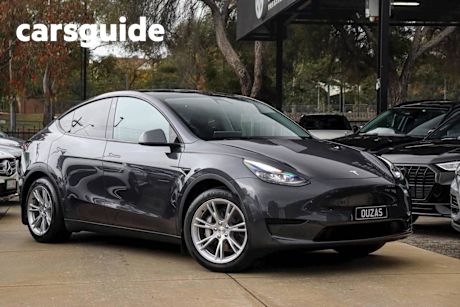 Grey 2023 Tesla Model Y Wagon Rear-Wheel Drive
