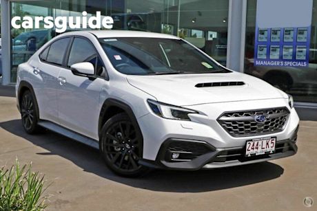 White 2024 Subaru WRX Sedan Sport Lineartro AWD