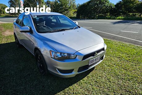 Silver 2008 Mitsubishi Lancer Sedan ES