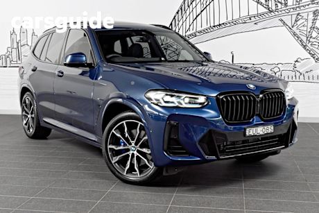 Blue 2022 BMW X3 SUV xDrive30i M Sport