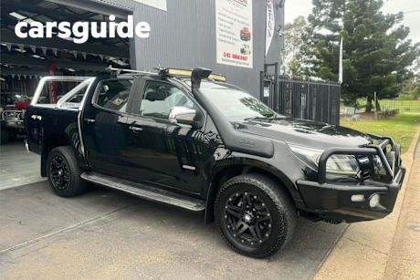 Black 2018 Holden Colorado Crew Cab Pickup LTZ (4X4)