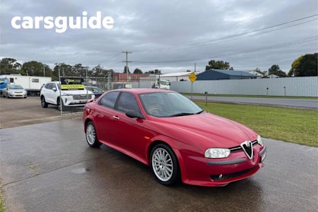 Red 1999 Alfa Romeo 156 Sedan V6 24V