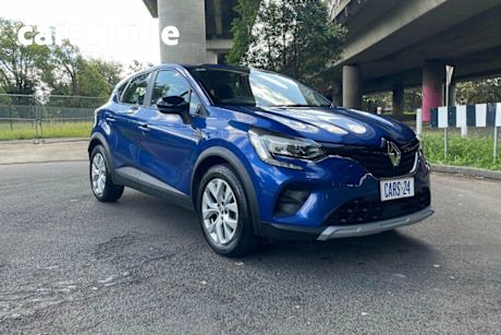 Blue 2021 Renault Captur Wagon Life