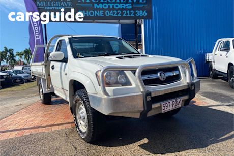 White 2010 Holden Colorado Cab Chassis LX (4X4)