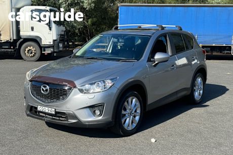 Grey 2013 Mazda CX-5 Wagon Grand Tourer (4X4)