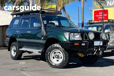 Green 2000 Toyota Landcruiser Wagon GXL (4X4)