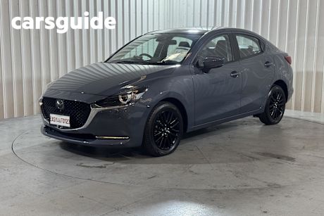 Grey 2023 Mazda 2 Sedan G15 GT