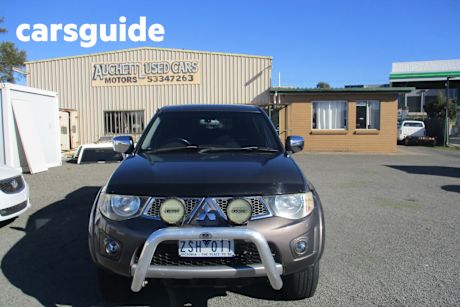 Brown 2012 Mitsubishi Triton Double Cab Utility GLX-R