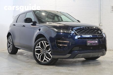 Blue 2021 Land Rover Range Rover Evoque Wagon R-Dynamic SE