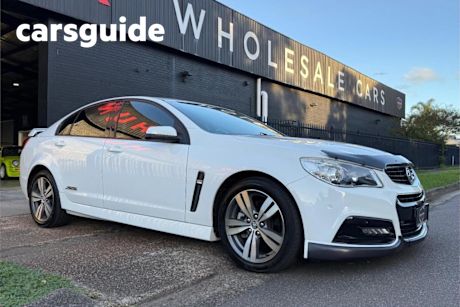 White 2013 Holden Commodore Sedan SS