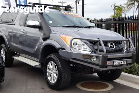 Grey 2015 Mazda BT-50 Freestyle Utility XTR (4X4)