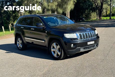 Black 2012 Jeep Grand Cherokee Wagon Limited (4X4)