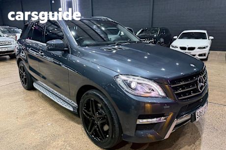 Grey 2015 Mercedes-Benz ML250 Wagon CDI Bluetec (4X4)