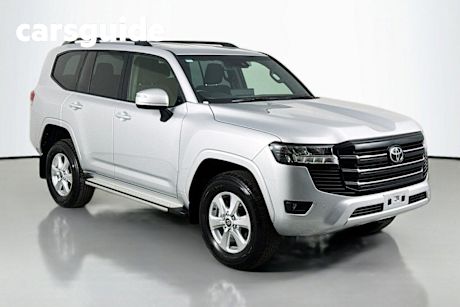 Silver 2024 Toyota Landcruiser Wagon LC300 GXL (4X4)