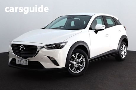 White 2023 Mazda CX-3 Wagon G20 Pure