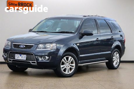 Grey 2011 Ford Territory Wagon TS Limited Edition (rwd)