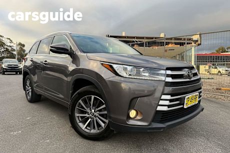 Grey 2018 Toyota Kluger Wagon GXL AWD