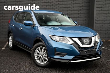 Blue 2021 Nissan X-Trail Wagon ST 7 Seat (2WD)