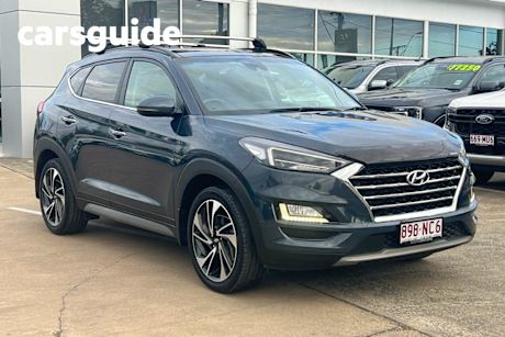 Blue 2018 Hyundai Tucson Wagon Highlander Crdi (awd)