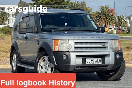 Silver 2006 Land Rover Discovery 3 Wagon SE