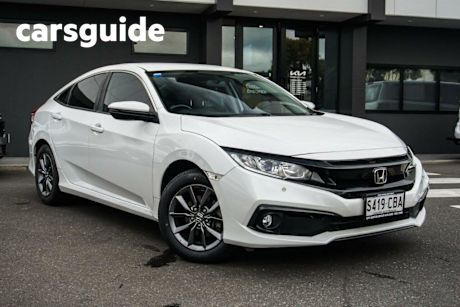 White 2018 Honda Civic Sedan VTI-S