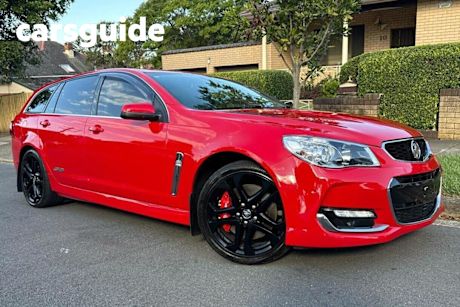 Red 2016 Holden Commodore Sportswagon SS-V Redline Reserve Edition