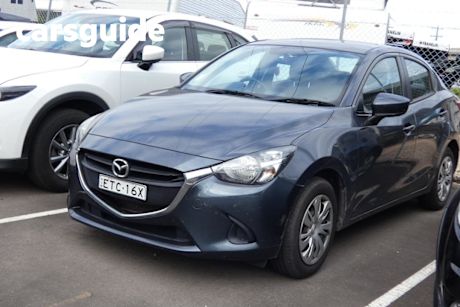 Grey 2016 Mazda 2 Sedan NEO