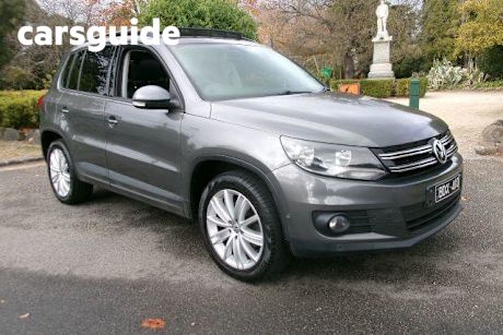 Grey 2013 Volkswagen Tiguan Wagon 132 TSI Pacific