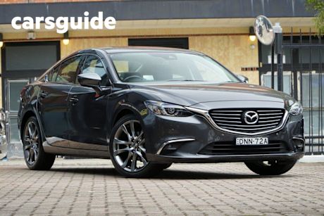 Grey 2017 Mazda 6 Sedan GT