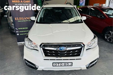 White 2017 Subaru Forester Wagon 2.0D-L