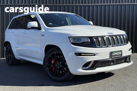 White 2015 Jeep Grand Cherokee Wagon SRT 8 (4X4)