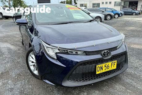 Blue 2022 Toyota Corolla Sedan Ascent Sport + Convenience PK