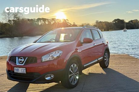 Red 2011 Nissan Dualis Wagon TI (4X4)