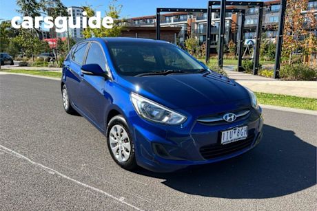 Blue 2016 Hyundai Accent Hatchback Active