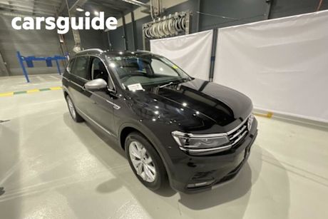 Black 2020 Volkswagen Tiguan Wagon Allspace 132 TSI Comfortline