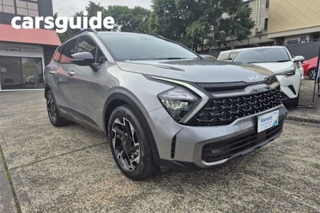 Grey 2023 Kia Sportage Wagon SX+ (fwd)