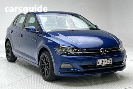 Blue 2020 Volkswagen Polo Hatchback 70TSI Trendline