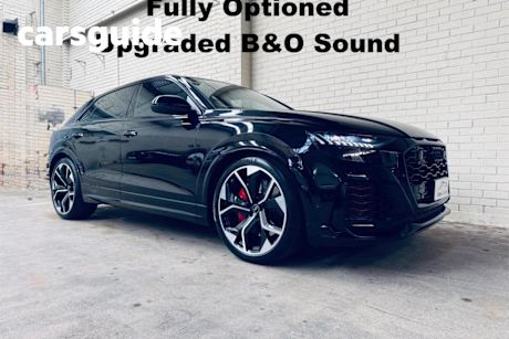 Black 2021 Audi RS Q8 Wagon Tfsi Quattro Mhev