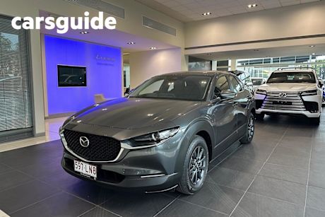 Grey 2024 Mazda CX-30 Wagon G20 SKYACTIV-Drive Pure